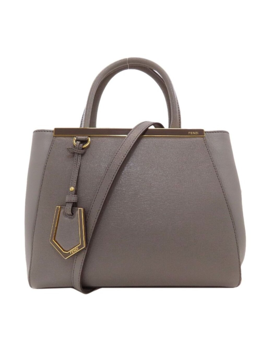 Fendi Toujours 2-Way Handbag Leather